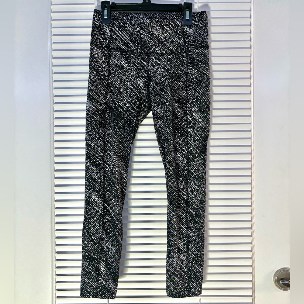 Lululemon fast and free high rise crop leggings